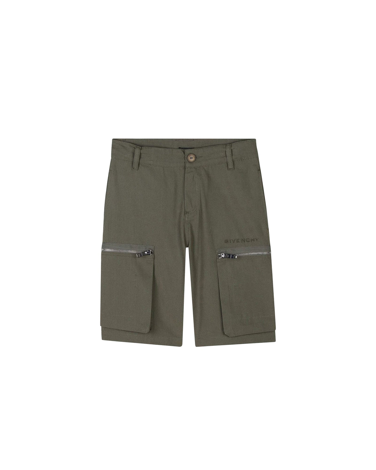 Bermuda taille ajustable - Vert Army