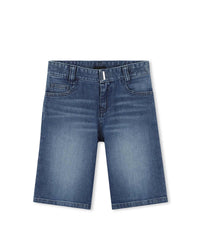 Bermuda en denim - Denim Blue