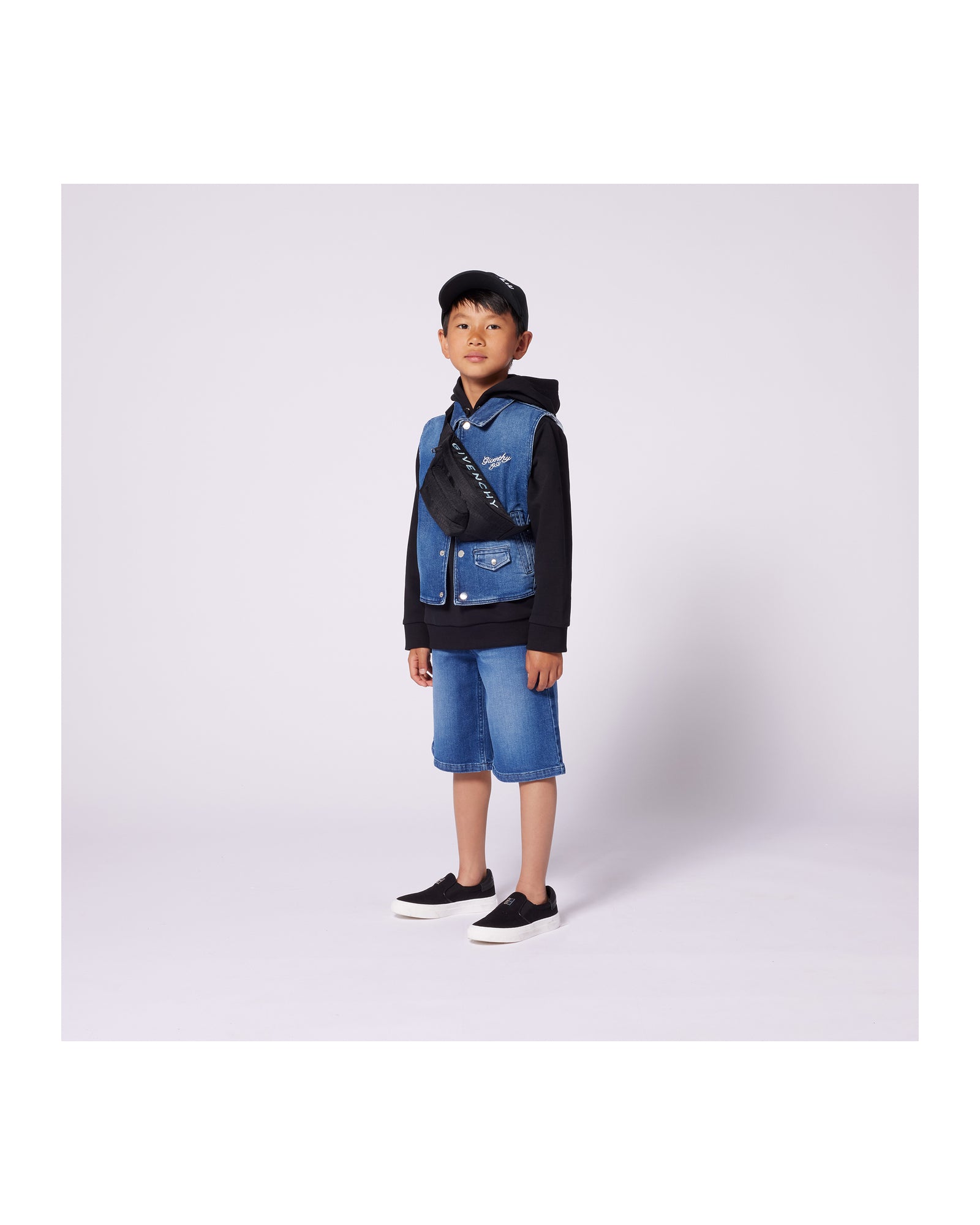 Bermuda en denim - Denim Blue