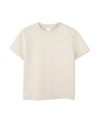 T-shirt avec broderie en coton - Lime Stone