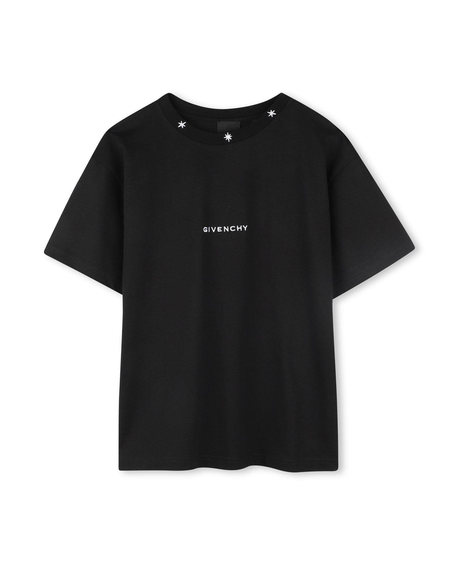 T-shirt with embroidery - Black