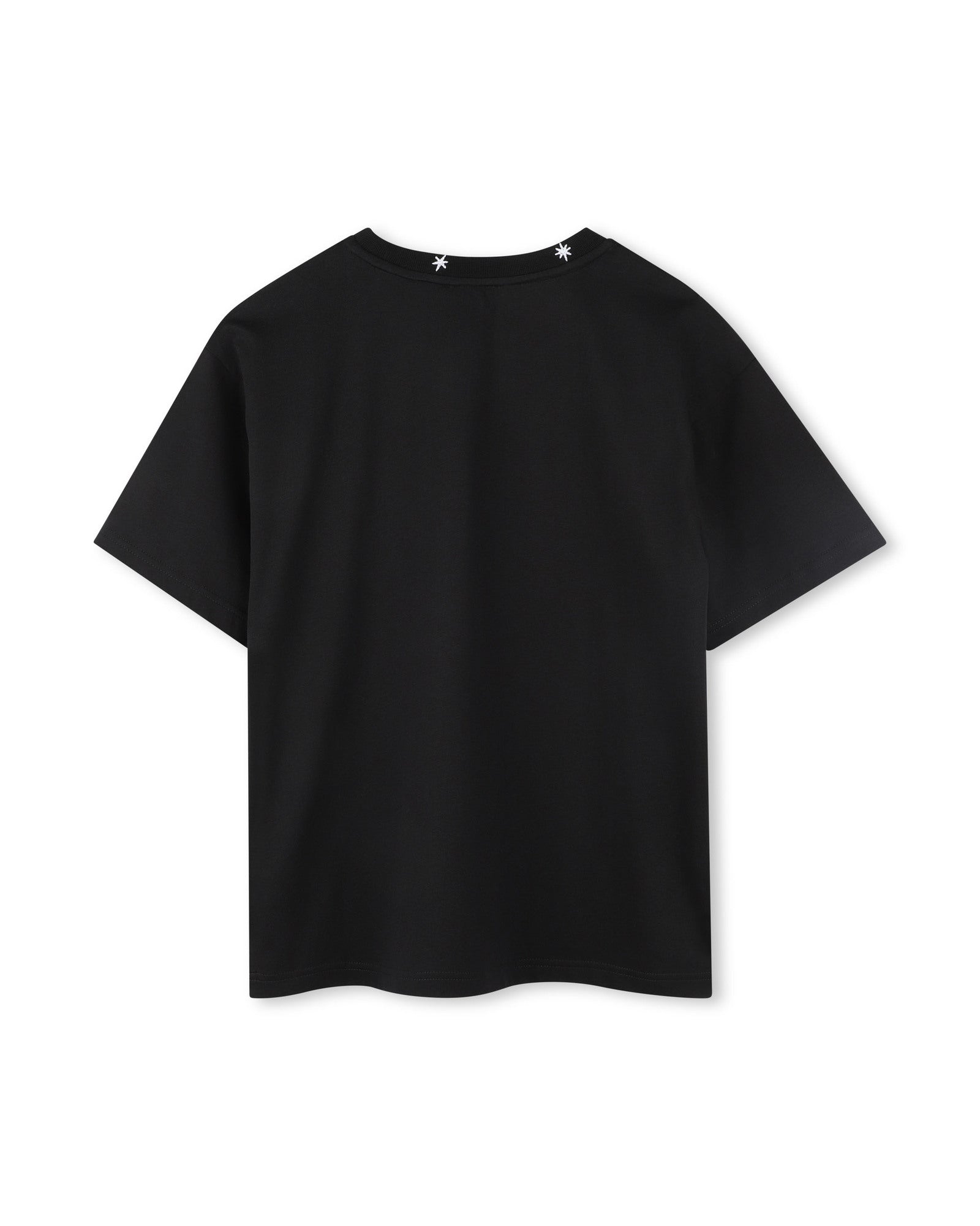 T-shirt with embroidery - Black