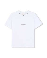 T-shirt avec broderie en coton - Blanc