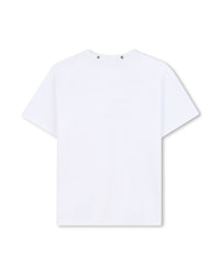 T-shirt avec broderie en coton - Blanc