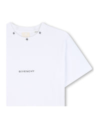 T-shirt avec broderie en coton - Blanc