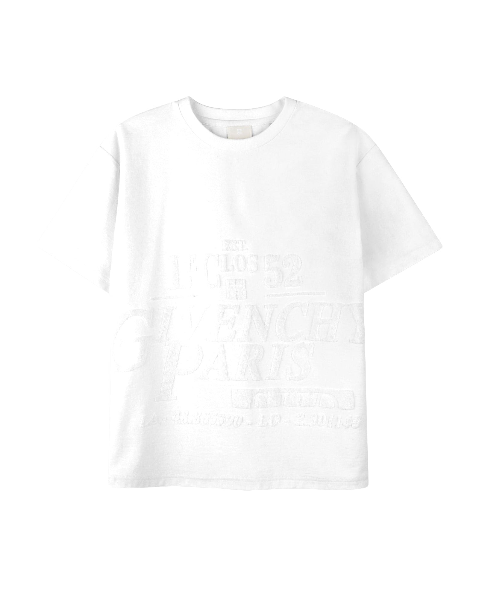 T-shirt en éponge - Blanc