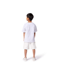 T-shirt en éponge - Blanc