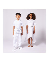 T-shirt avec broderie en coton - Blanc