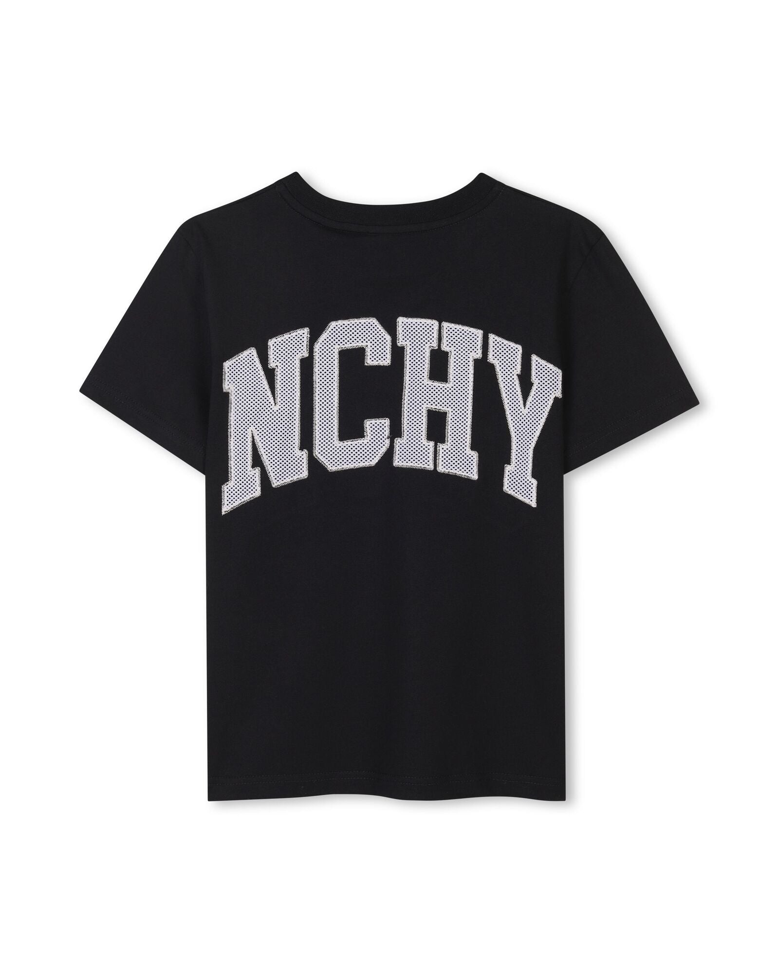 T-shirt with embroidery - Black