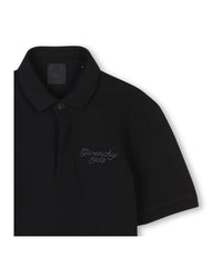 Polo à fermeture boutonnée - Black