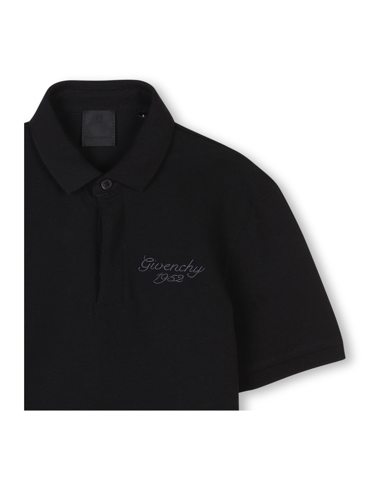 Polo à fermeture boutonnée - Black