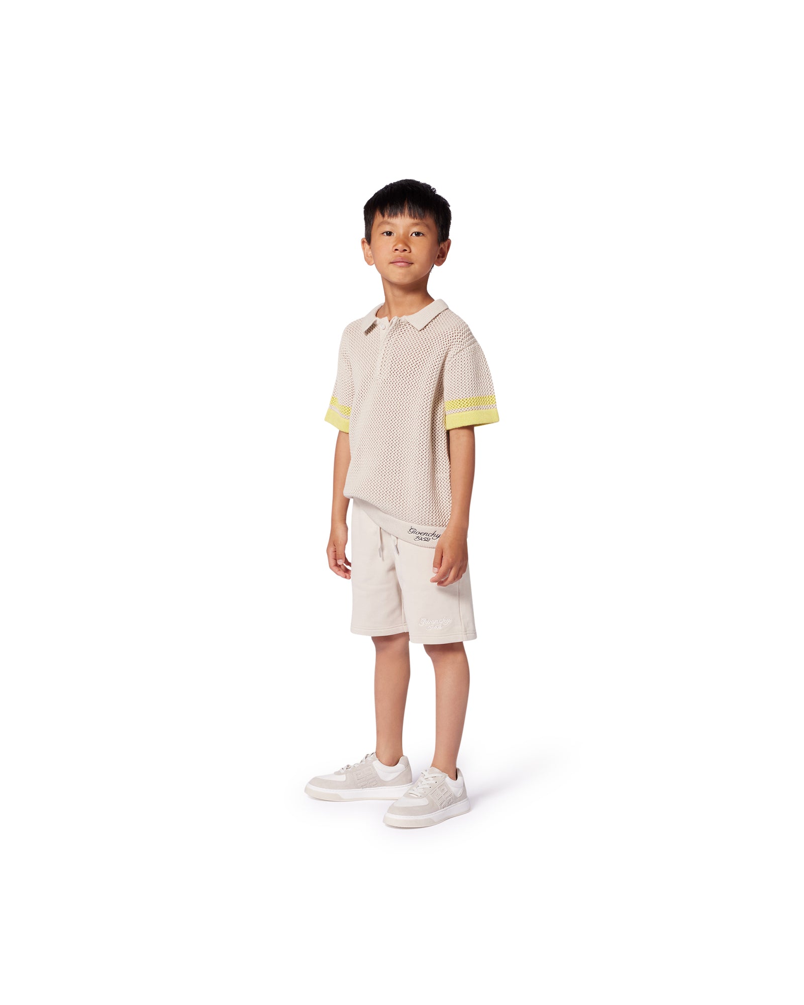 Polo en tricot - Lime Stone