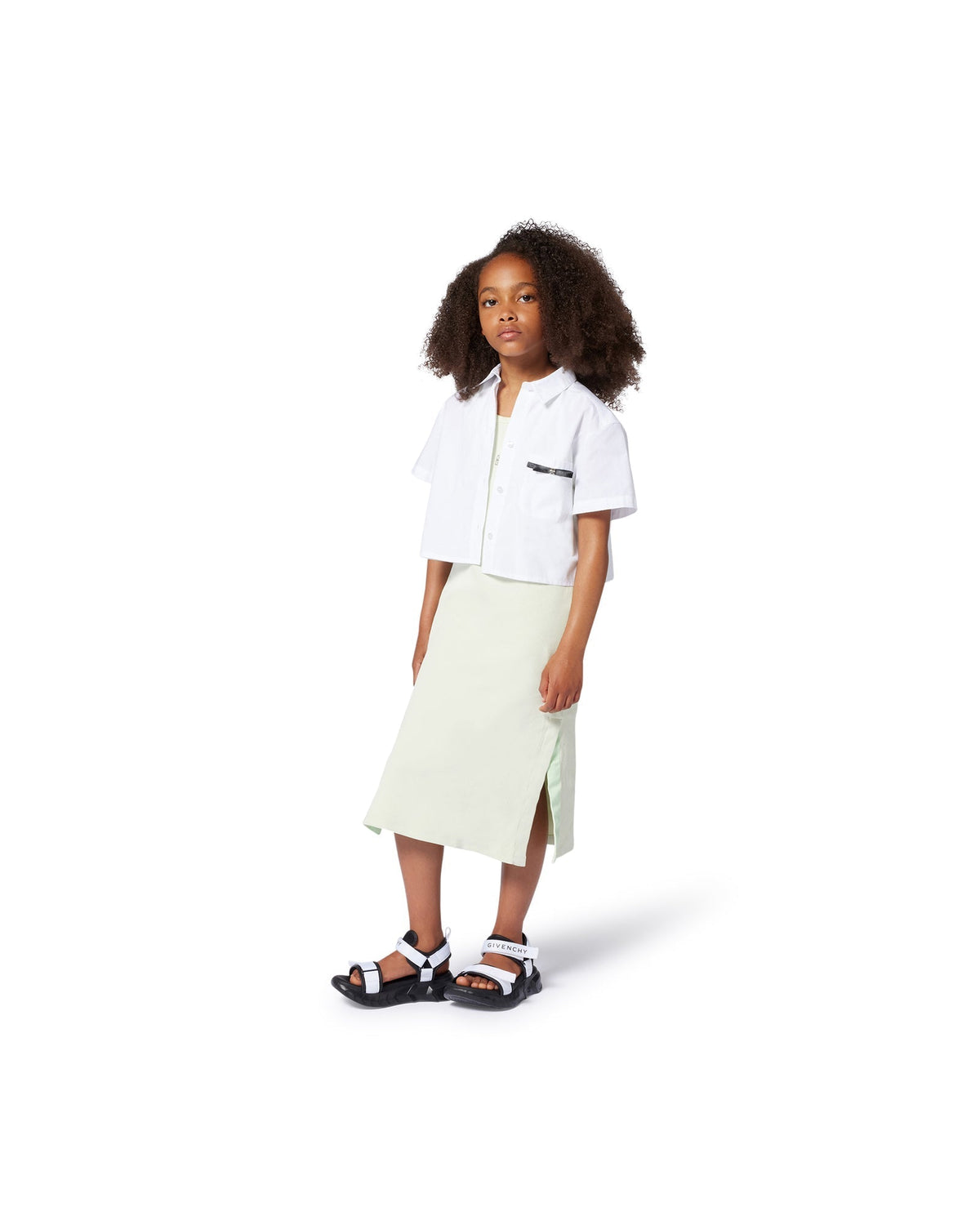 Chemise à manches courtes - Blanc