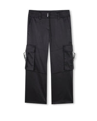 Pantalon à taille élastiquée - Black