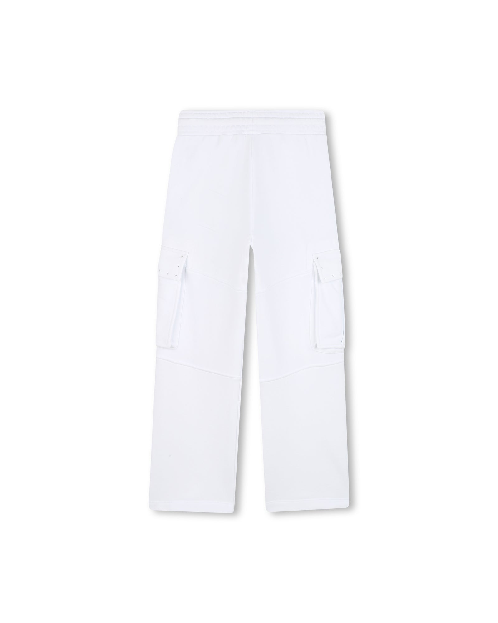 Pantalon à taille élastiquée - Blanc