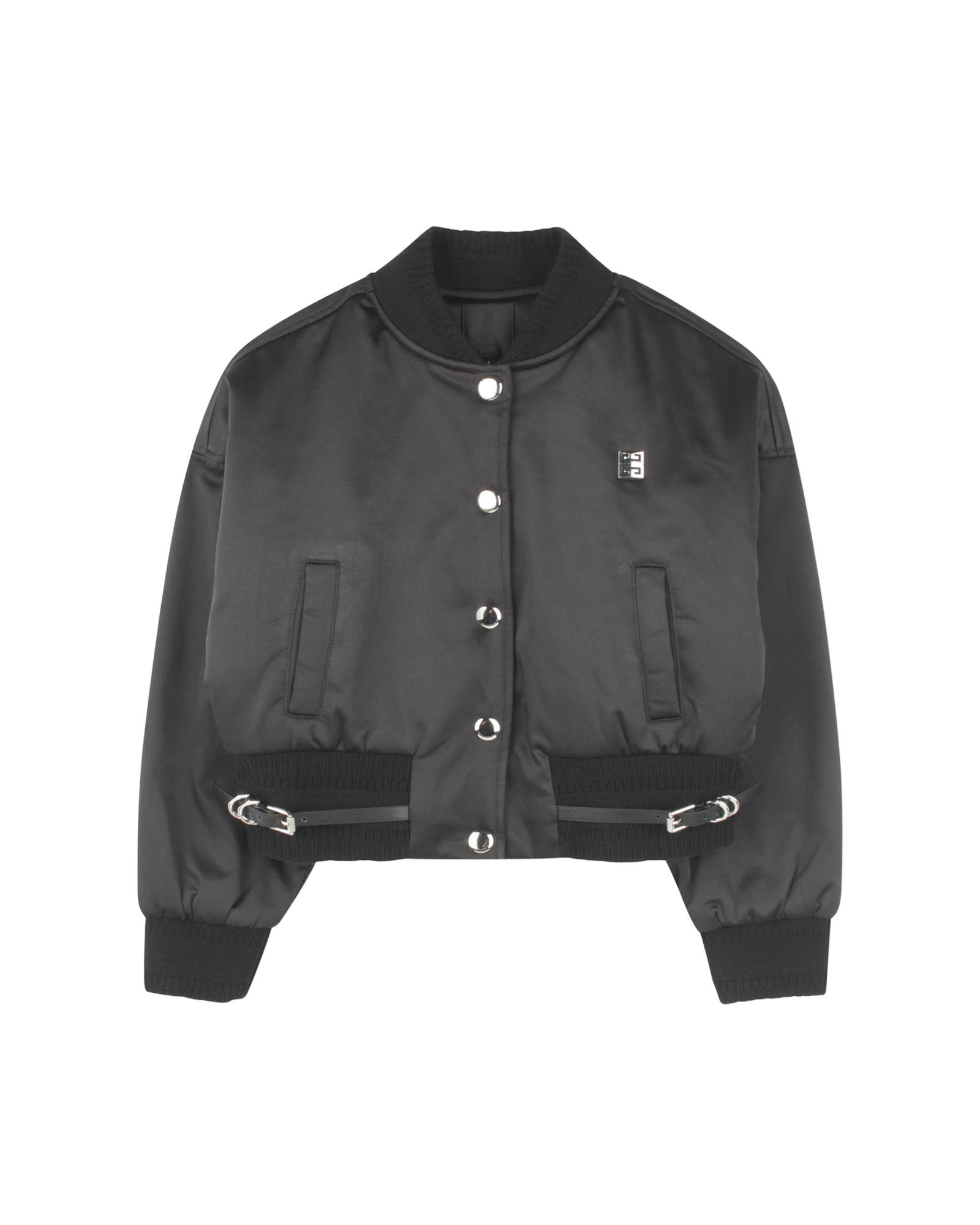 Blouson à fermeture pressionnée - Black