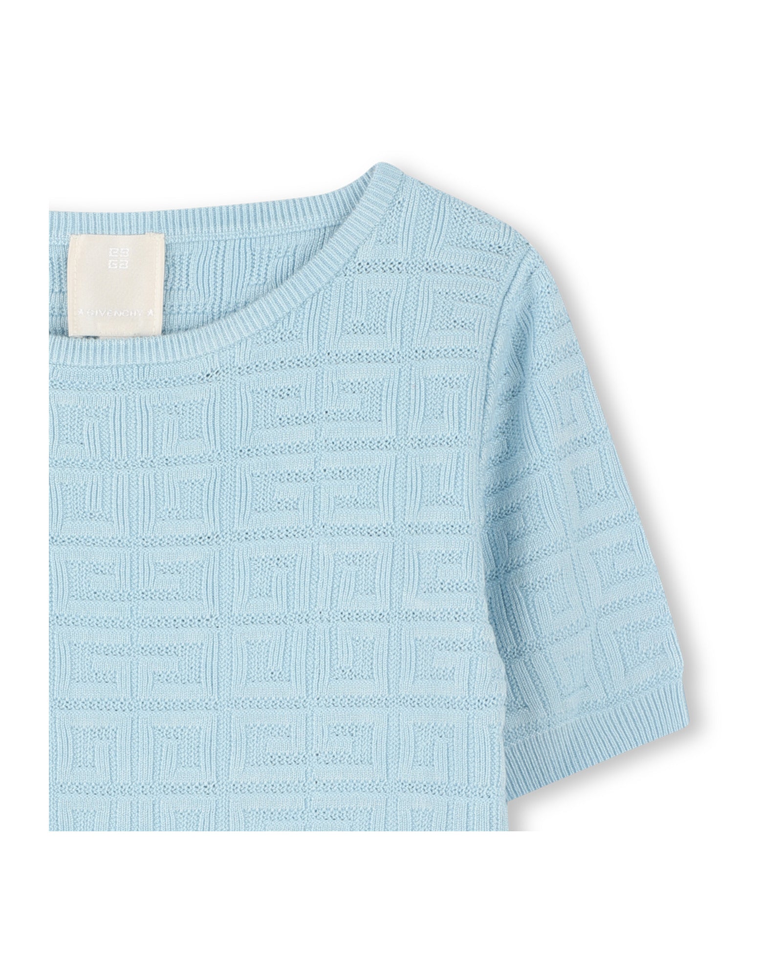 Pull à manches courtes - Eau