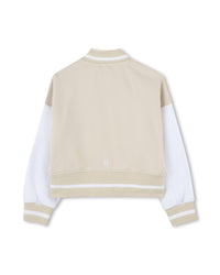 Bomber à fermeture pressionnée - Lime Stone