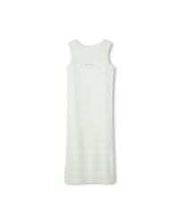 Robe à broderies en coton - Canary Green