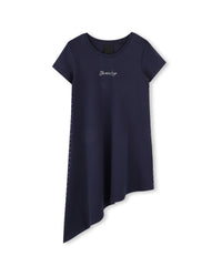Robe asymétrique - Blue Indigo