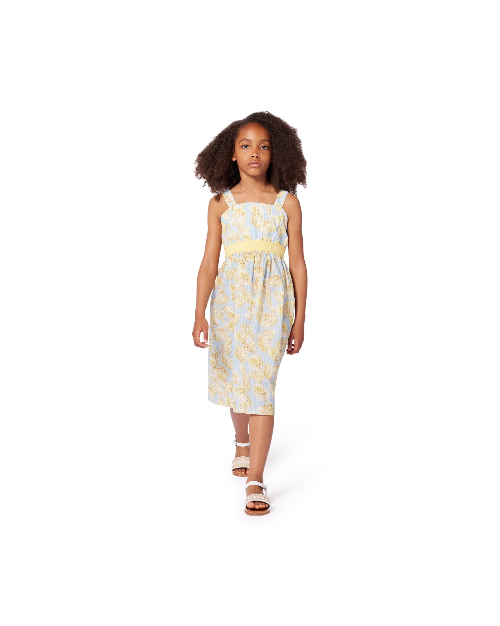 Robe à bretelles en coton - Unique
