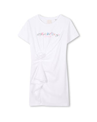 Robe avec impression - Blanc