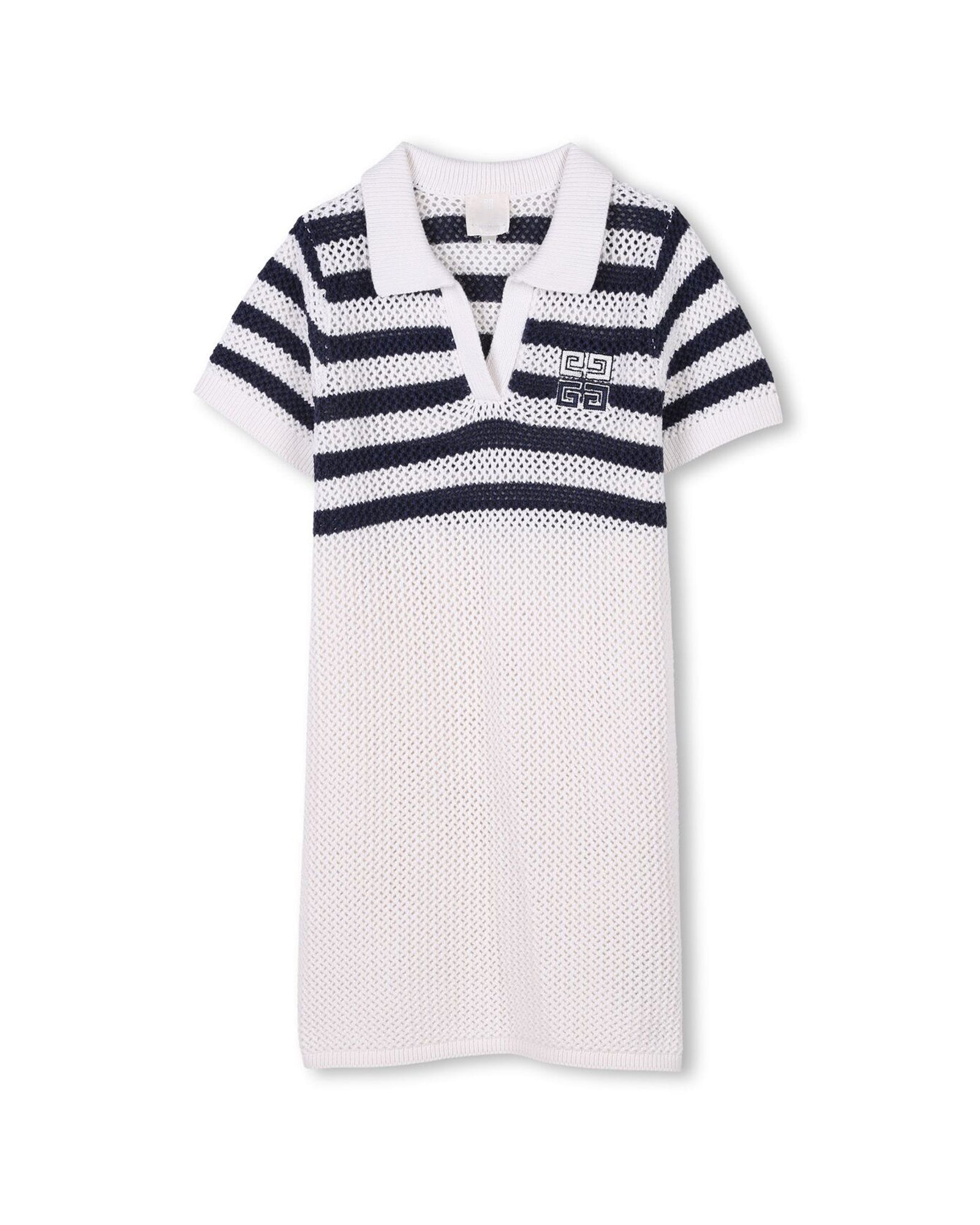 Robe en tricot à rayures - Unique