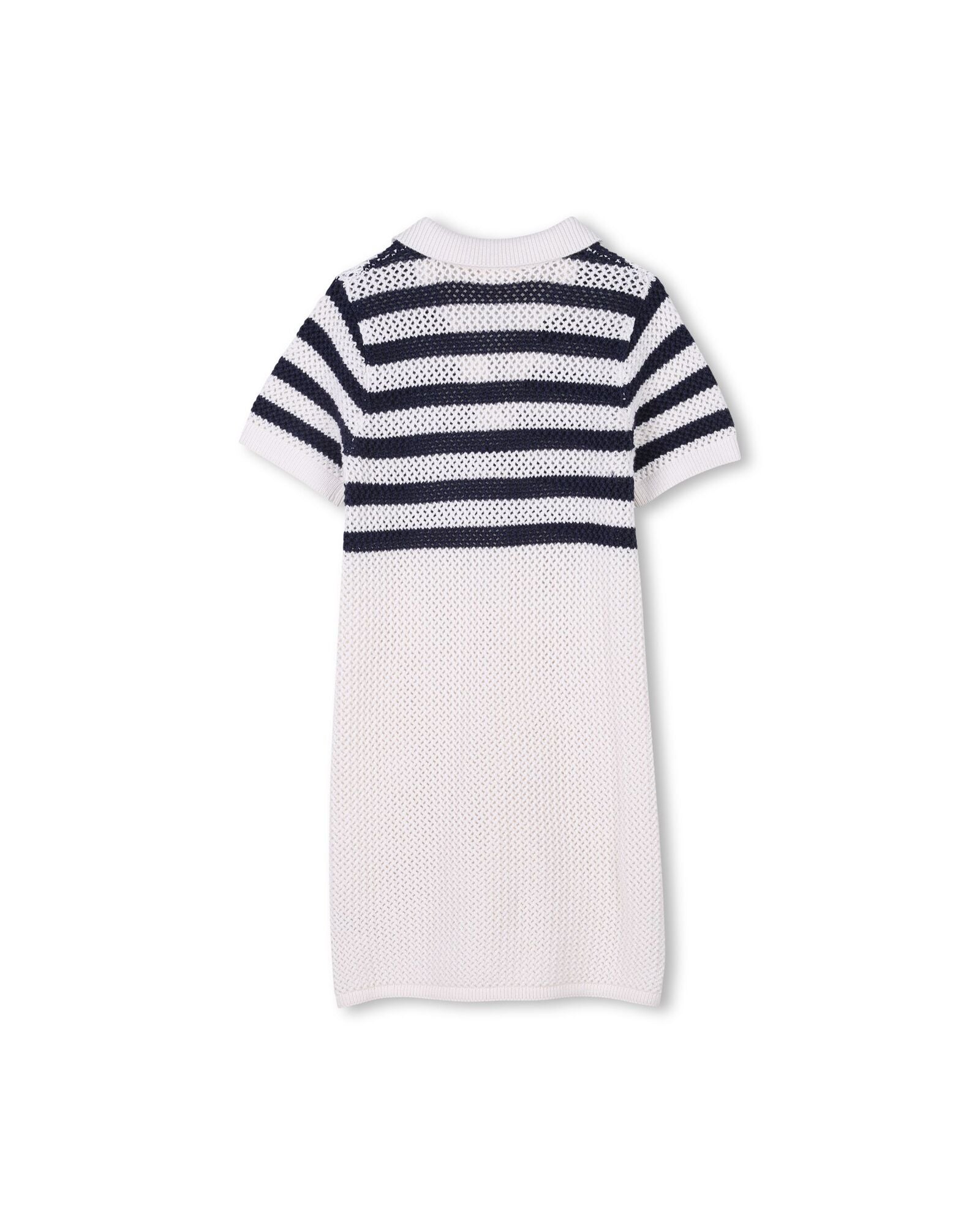 Robe en tricot à rayures - Unique