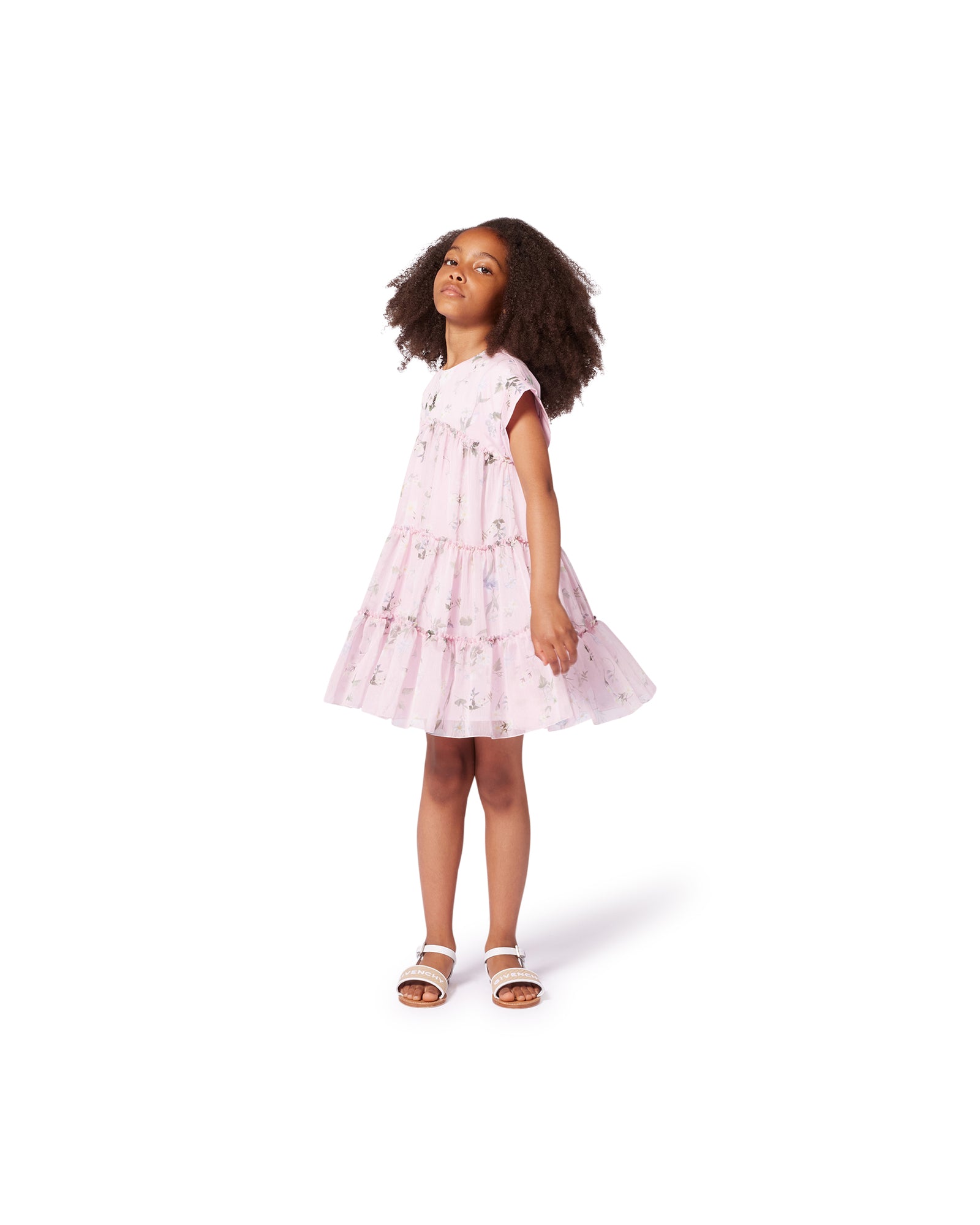 Robe en imprimé fleurs - Unique