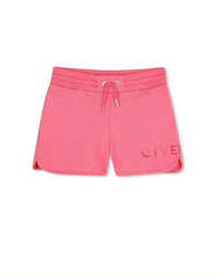 Short à taille élastiquée - Rose Sorbet