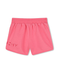 Short à taille élastiquée - Rose Sorbet