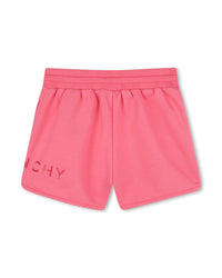 Short à taille élastiquée - Rose Sorbet