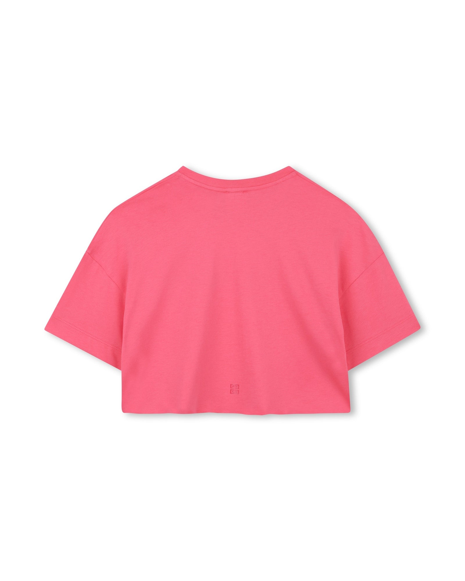 T-shirt with cotton print - Rose Sorbet