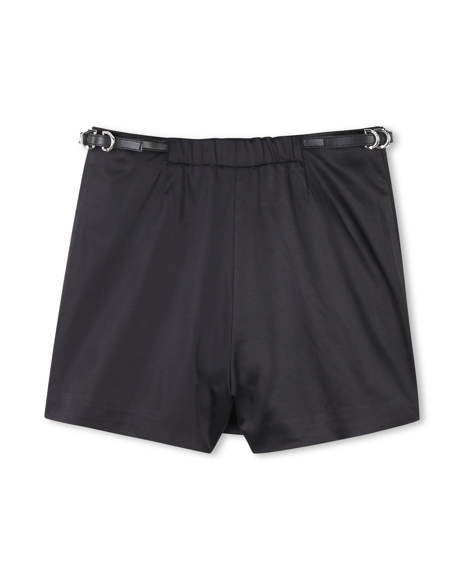 Shorts with embroidered logo - Black