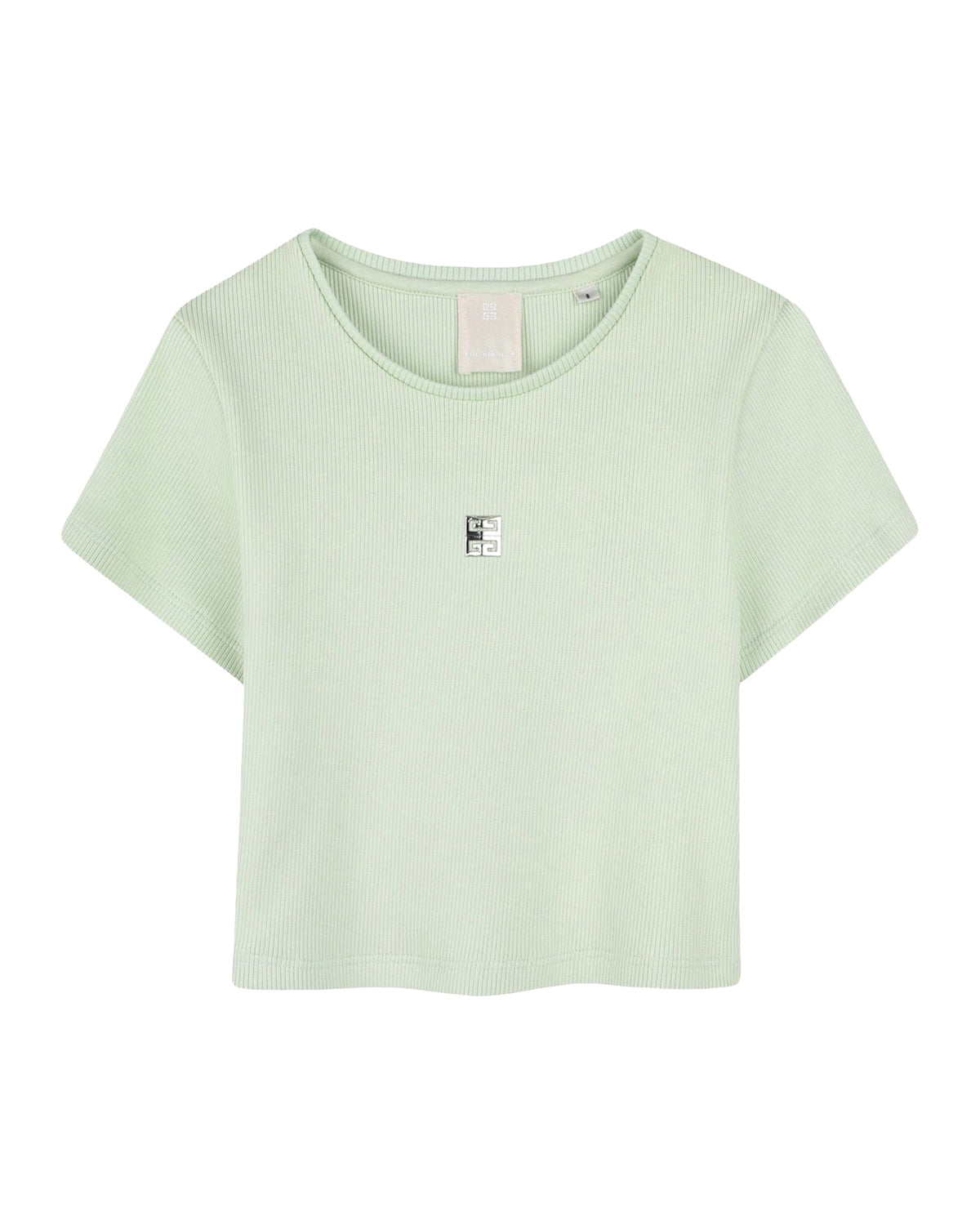 T-shirt à broderies - Canary Green
