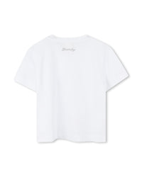 T-shirt avec broderie - Blanc