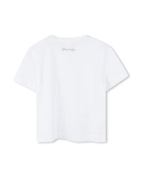 T-shirt avec broderie - Blanc