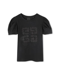 T-shirt avec broderie - Black