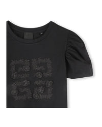 T-shirt avec broderie - Black