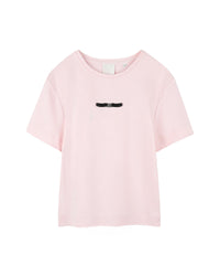 T-shirt avec broderie - Marshmallow