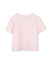 T-shirt avec broderie - Marshmallow