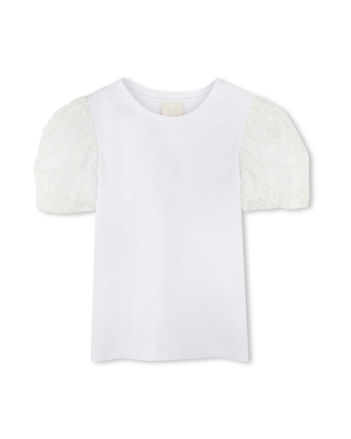 T-shirt avec broderie - Blanc