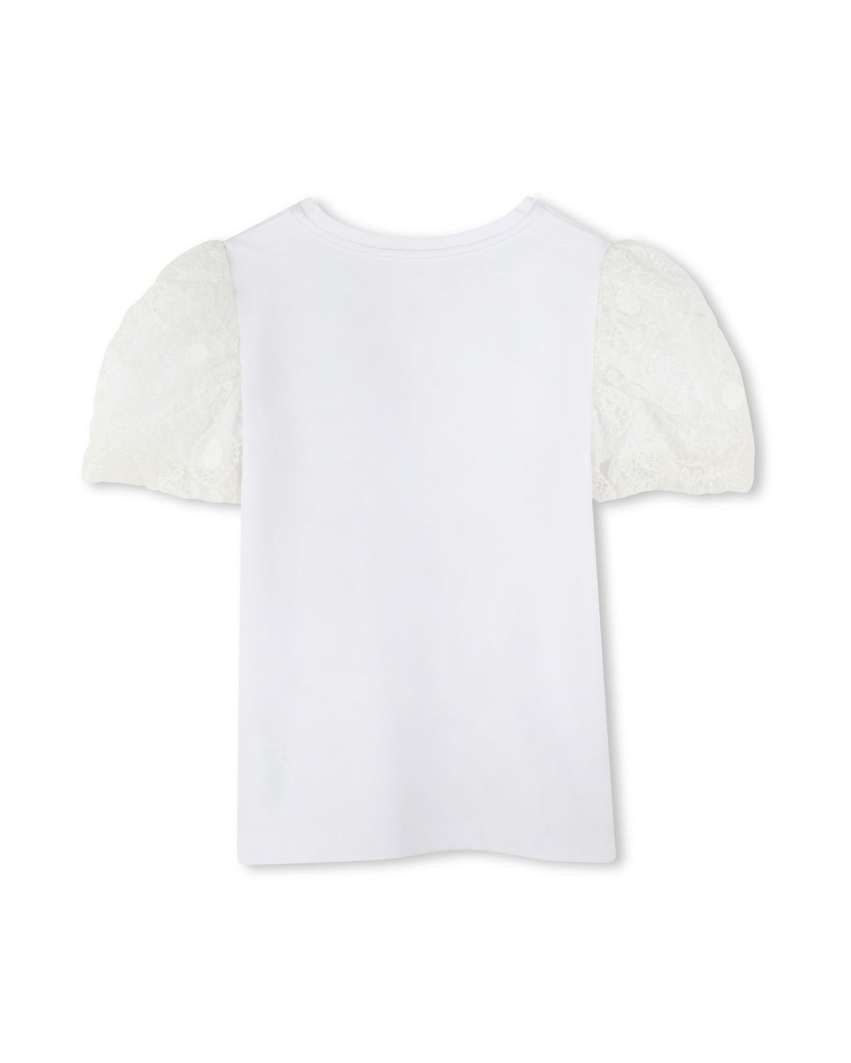 T-shirt avec broderie - Blanc