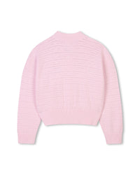 Cardigan à fermeture pressionnée - Marshmallow