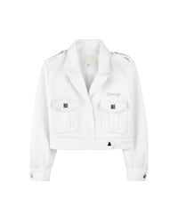 Tweed jacket - White
