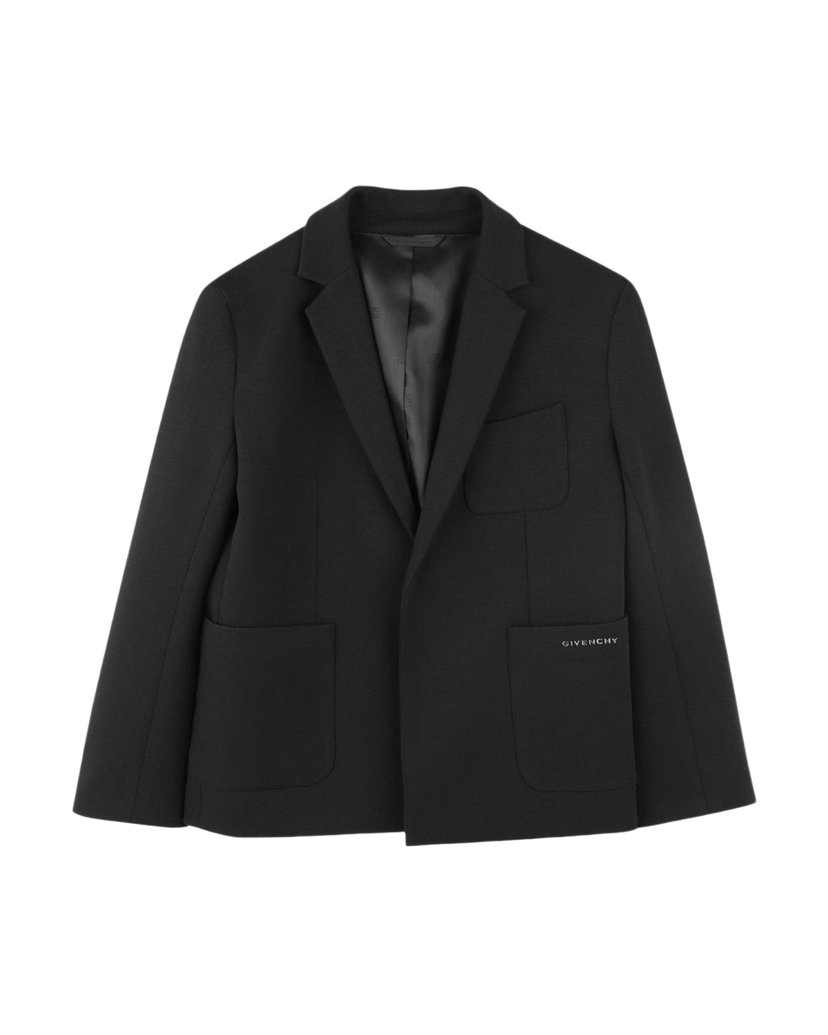 Veste de costume en maille milano - Black
