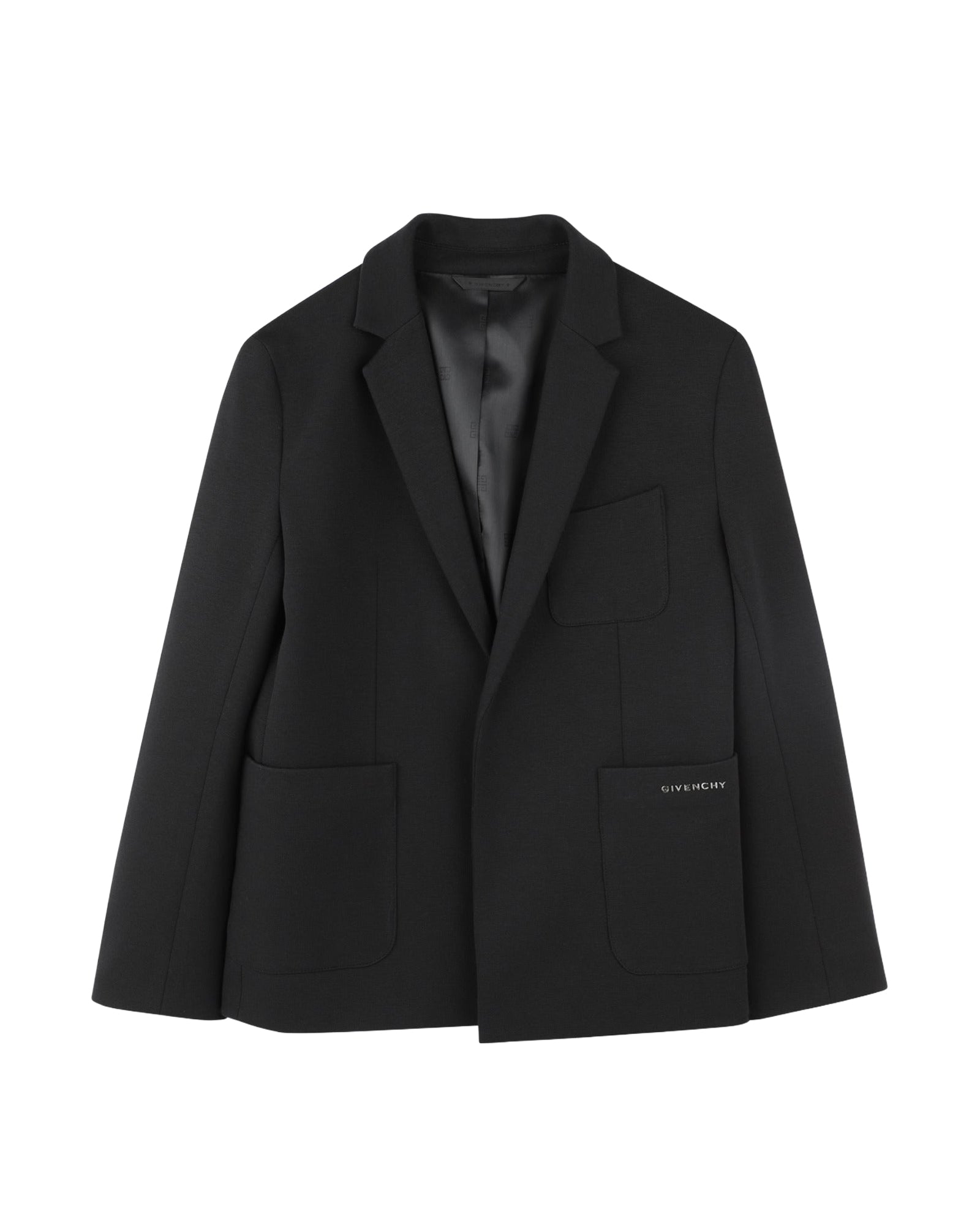 Veste de costume en maille milano - Black