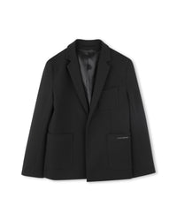 Veste de costume en maille milano - Black