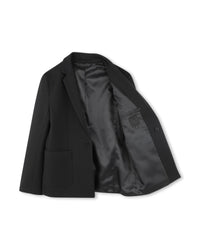 Veste de costume en maille milano - Black
