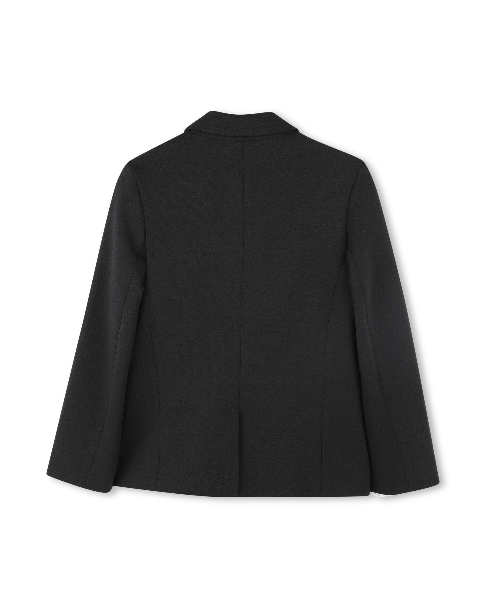 Veste de costume en maille milano - Black